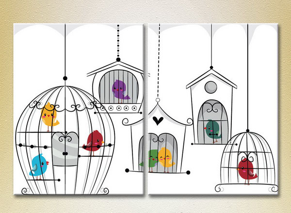 Birds In Cages2