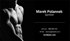 Buy - Design and print Sport Epoxy Magnet Business Cards at best price