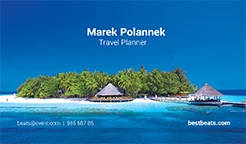 Buy - Design and print Travel Epoxy Magnet Business Cards at best price