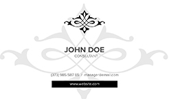 Buy - Design and print Simple & Art Epoxy Magnet Business Cards at best price