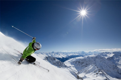 Sport Art & Photo Prints Decor Snowy Mountains Skier Art. No: 10000006090