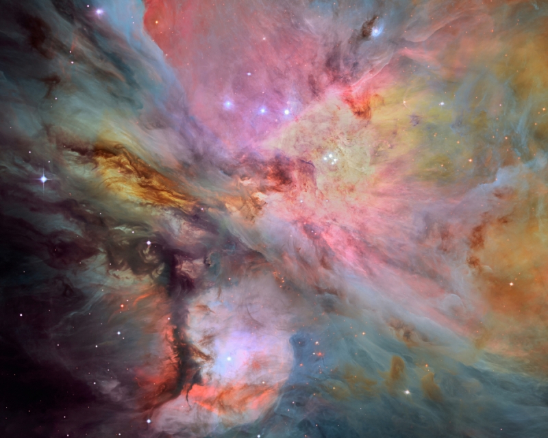 Nebula wall murals & wallpaper Nebulae in space Orion Nebula Messier Art. No: 10000008540