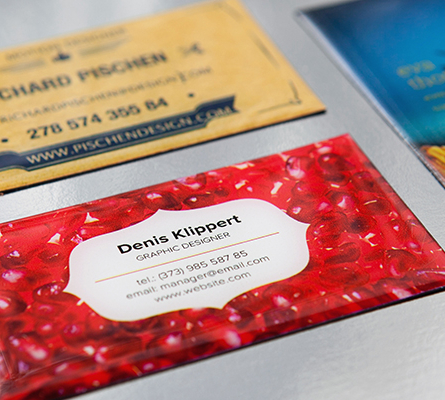 Epoxy Magnet Business Cards